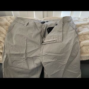 Mens “Sub Culture” size 40 gray with black pin stripes